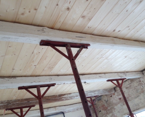 realizzazione tetto in legno